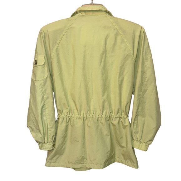 Women's Larry Levine‎ Honeydew Windbreaker Jacket Size Small - Picture 2 of 7